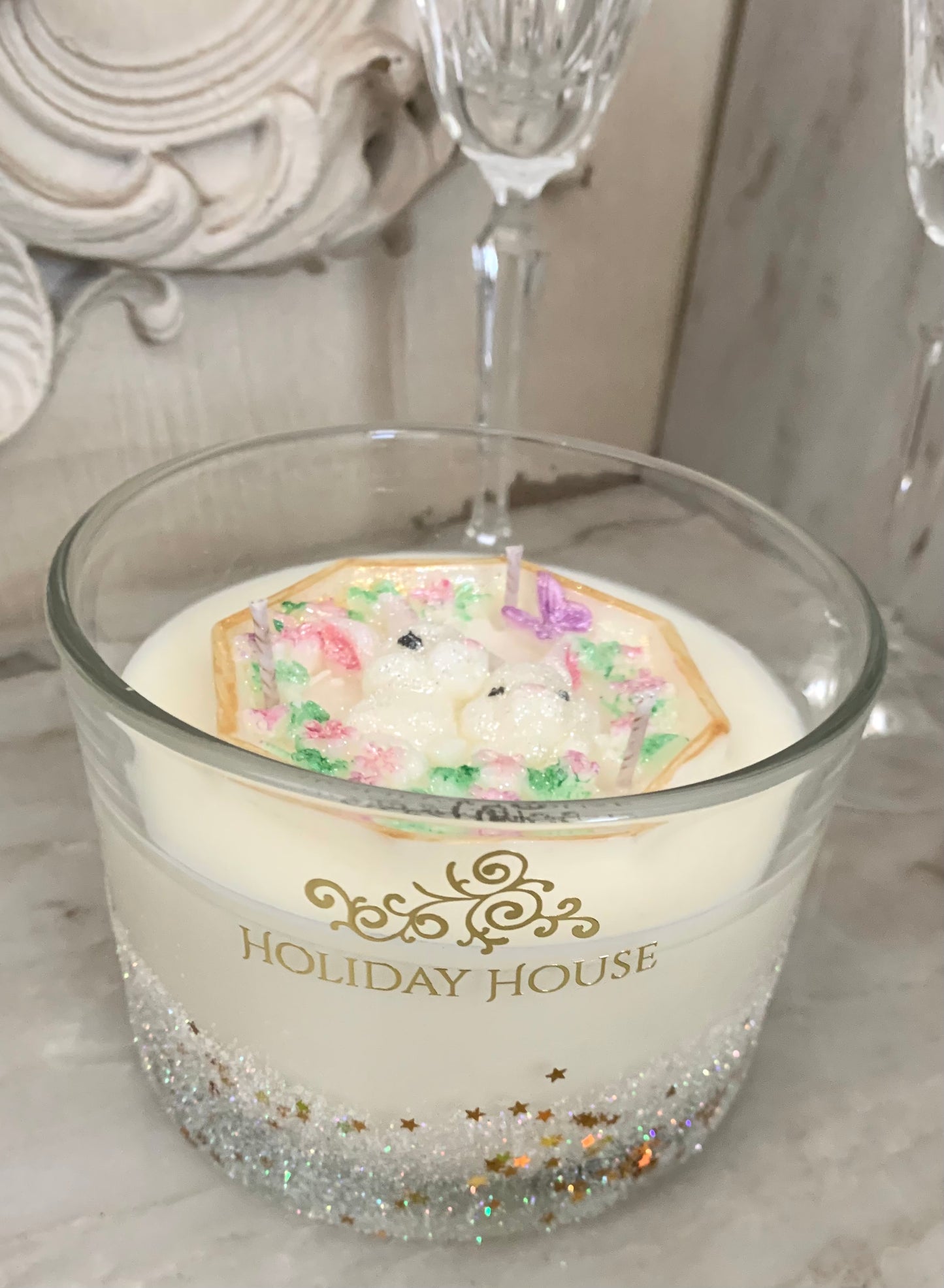 Easter Spring Fresh Candle