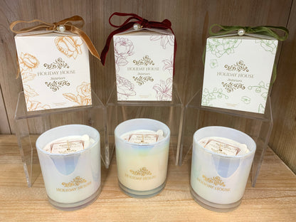 Floral Gift Boxed Candle Set