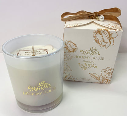 Floral Gift Boxed Candle Set