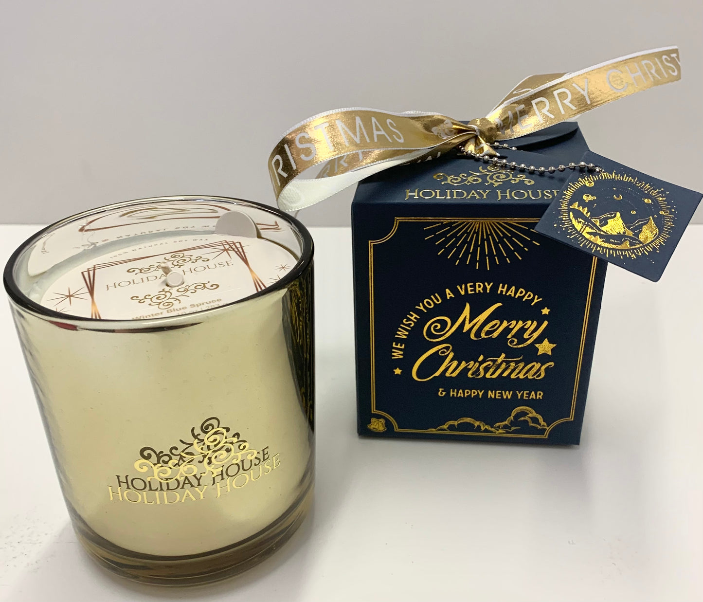 "Merry Christmas" Gift Boxed Candle Set
