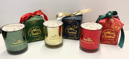 "Merry Christmas" Gift Boxed Candle Set