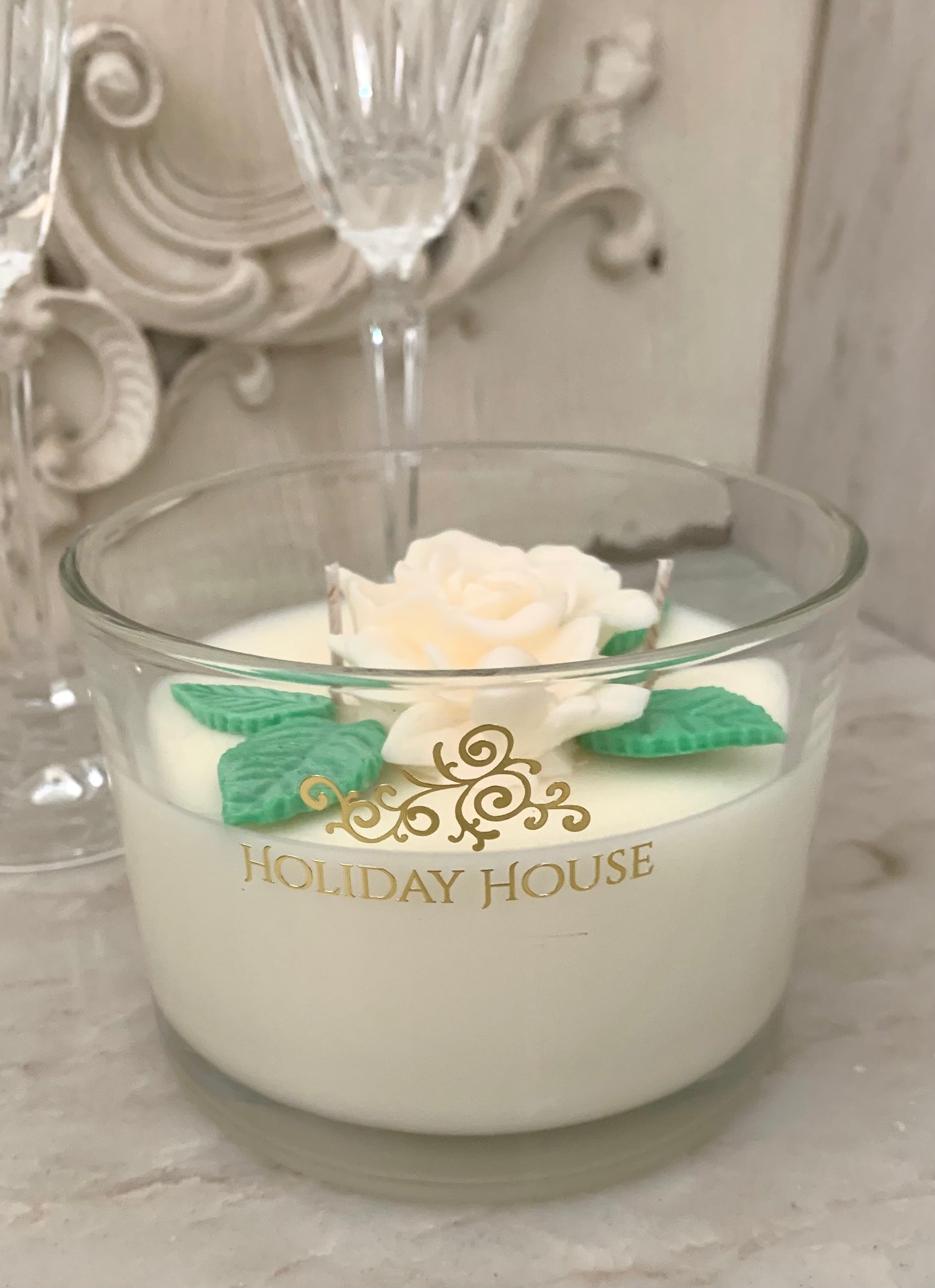 Gardenia Floral Candle