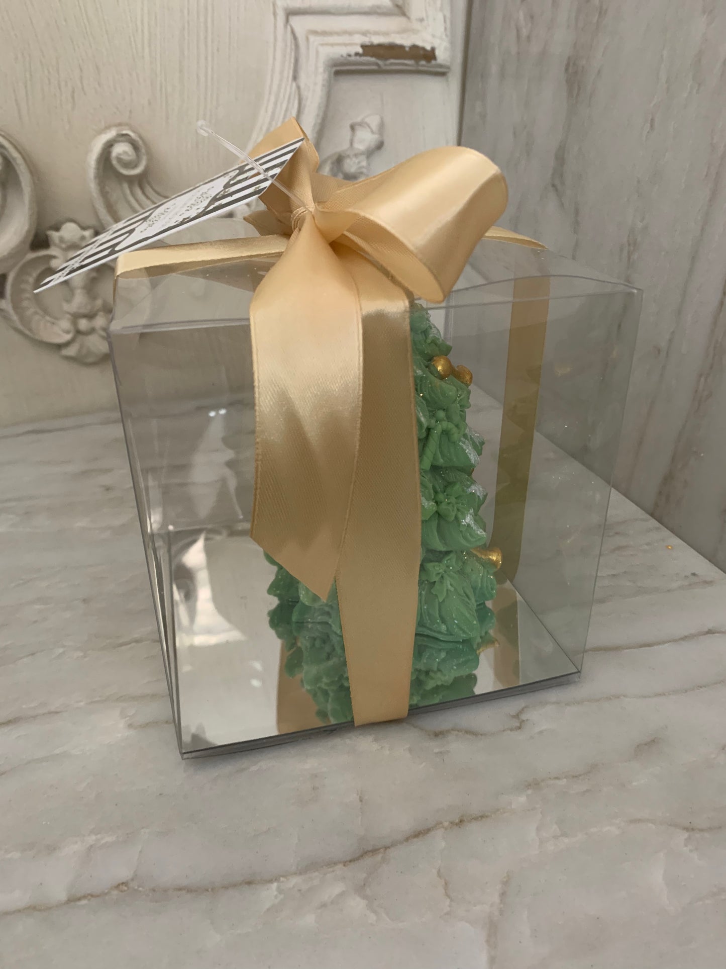 Christmas Tree Candle Gift Set