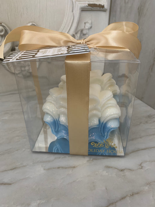 Blue Waves Candle Gift Set