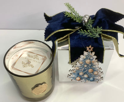 Frosted Christmas Tree 10 oz Gift Boxed | Min 6