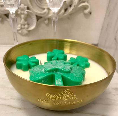 St. Patrick's in Gold Metallic Vessel, 19 oz (Case of 4)