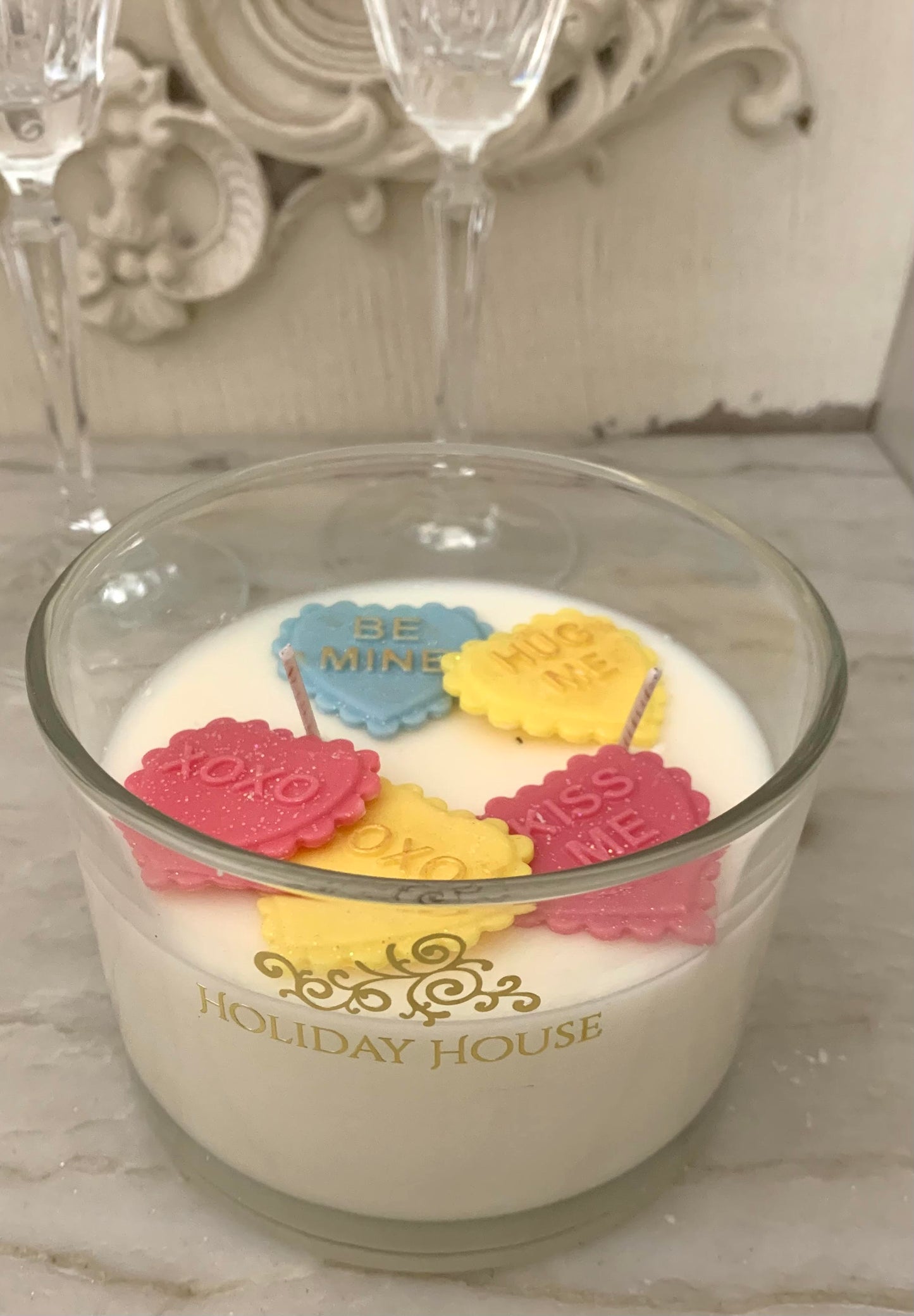 Be My Valentine Candle