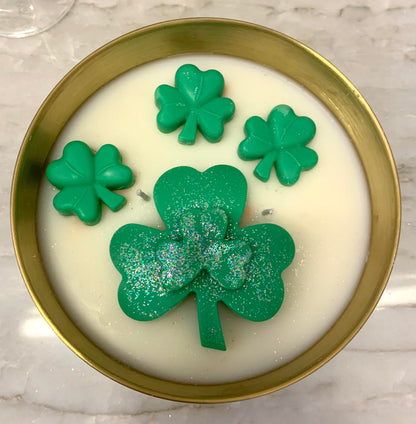 St. Patrick's in Gold Metallic Vessel, 19 oz (Case of 4)