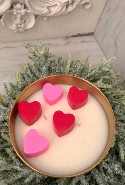 Love Candle in Gold Metallic Vessel, 19 oz (Case of 4)