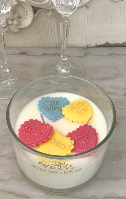 Be My Valentine Candle
