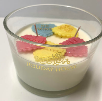 Be My Valentine Candle