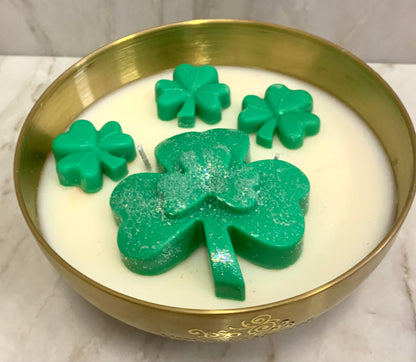 St. Patrick's in Gold Metallic Vessel, 19 oz (Case of 4)